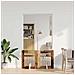Cancello per cani con supporti 2 pcs Legno antico 60 x 60 cm - Foto miniatura 3