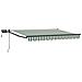 Tenda retrattile manuale con LED 3 x 2,5 m - Foto miniatura 1