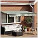 Tenda retrattile manuale con LED 3 x 2,5 m - Foto miniatura 2