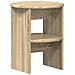 Mobile laterale Rovere Sonoma Ø40 x 50 cm Legno ingegnerizzato - Foto miniatura 1