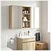 Armadio da bagno a muro Rovere Sonoma 30 x 16 x 62,5 cm - Foto miniatura 4