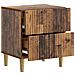 Armadio da Notte 2 pcs Legno antico 43 x 34,5 x 48 cm - Foto miniatura 4