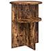 Tavolo laterale Rovere Fumo Ø 39,5 x 55 cm Legno ingegnerizzato - Foto miniatura 1