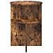 Tavolo laterale Rovere Fumo Ø 39,5 x 55 cm Legno ingegnerizzato - Foto miniatura 4
