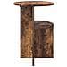 Tavolo laterale Rovere Fumo Ø 39,5 x 55 cm Legno ingegnerizzato - Foto miniatura 5