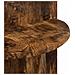 Tavolo laterale Rovere Fumo Ø 39,5 x 55 cm Legno ingegnerizzato - Foto miniatura 7