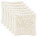 Cuscino con cuscino HEERLEN 2 pz Bianco Fleece PV - Foto miniatura 1