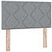 Letto box spring con materasso Grigio Chiaro 90 x 200 cm - Foto miniatura 2