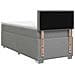Letto box spring con materasso Grigio Chiaro 90 x 200 cm - Foto miniatura 8