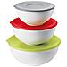Set 3 Contenitori con coperchi colori assortiti collezione My Kitchen - Foto miniatura 2