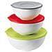 Set 3 Contenitori con coperchi colori assortiti collezione My Kitchen - Foto miniatura 1