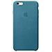 Custodia in Pelle per iPhone 6s Plus Colore Blu Marino - Foto miniatura 3
