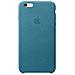 Custodia in Pelle per iPhone 6s Plus Colore Blu Marino - Foto miniatura 2