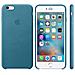 Custodia in Pelle per iPhone 6s Plus Colore Blu Marino - Foto miniatura 11