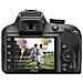 D3400 Nero Kit AF-P 18-55 mm VR + 70-300 mm Sensore CMOS DX 24Mpx Display 3" Filmati Full HD Bluetooth - Foto miniatura 7