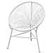Sedia da Giardino Acapulco in Polyrattan Bianco - Foto miniatura 1