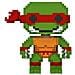 Tartarughe Ninja Pop 8-bit Vinile Figura Raffaello 9 Cm - Foto miniatura 1