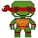 Tartarughe Ninja Pop 8-bit Vinile Figura Raffaello 9 Cm - Foto miniatura 4