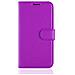Custodia Compatibile Con Samsung Galaxy S6 Edge In Violetta Ametista - Coperchio Protettiva Con Chiusura Magnetica, Funzione Stand E Tasca Per Le Carte - Foto miniatura 6