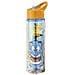 Aladdin-plastica Bottiglia Di Acqua-at Your Service, Multicolore, 750ml - Foto miniatura 2