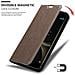 Custodia Compatibile Con Zte Nubia N1 Lite In Bruno Caffè - Coperchio Protettiva Con Chiusura Magnetica, Funzione Stand E Tasca Per Le Carte - Foto miniatura 5