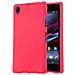 Custodia Compatibile Con Sony Xperia Z1 Compact In Frost Rosso - Coperchio Protettivo In Silicone Tpu Flessibile - Foto miniatura 1