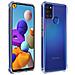 Cover Samsung Galaxy A21s Silicone Flessibile Angoli Bumper Trasparente - Foto miniatura 1