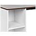 Scrivania Dese Marrone/ Bianco 120 Cm 60 Cm - Foto miniatura 8