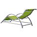 Lettini Prendisole Con Tavolino 2 Pz In Alluminio Verde - Foto miniatura 7