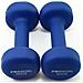 Prkned04k Set Di Pesi Per Manubri, 2 Pezzi, 4 Kg, Blu, Neoprene - Foto miniatura 1