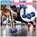 Prkned04k Set Di Pesi Per Manubri, 2 Pezzi, 4 Kg, Blu, Neoprene - Foto miniatura 37