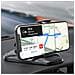 Porta Cellulare Per Auto Per Cruscotto In Nero - Supporto Universale Per Auto Per Telefoni Cellulari E Sistemi Di Navigazione - Foto miniatura 5