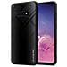 Cadorabo Custodia Compatibile Con Samsung Galaxy S10e - Ottica A Strisce In Opale Nero - Coperchio Protettivo In Vetro Temperato E Silicone Tpu - Foto miniatura 1