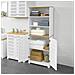 Mobile Bagno Mobile Cucina Mobile Studio Armadio Alto Colonna Scaffale Bzr44-w - Foto miniatura 4