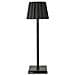 Lampada Da Tavolo Led Ricaricabile Nera 38 Cm K-light Nero - Foto miniatura 4