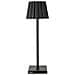 Lampada Da Tavolo Led Ricaricabile Nera 38 Cm K-light Nero - Foto miniatura 1