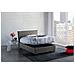 Letto Piazza E Mezza Chicca, Letto Contenitore Con Rivestimento In Tessuto, 100% Made In Italy, Apertura Frontale, Con Materasso Cm 120x200 Incluso, Grigio - Foto miniatura 1