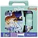 Disney Set Borraccia Da 380 Ml E Sandwich Box Azzurra Per Bambini In Plastica Frozen Con Banda Antiscivolo E Chiusura Di Sicurezza - Foto miniatura 3