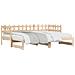 Dormeuse Estraibile 2x (90x190) Cm Legno Massello Di Pino - Foto miniatura 2