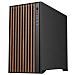 Case Woody TowerATX / Micro-ATX / Mini-ITX 2 Porte USB 3.2 Colore Nero - Foto miniatura 3