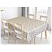 Tovaglia Per Salotto Cucina In Miros Misto Cotone Made In Italy Roselline Rp 140x300 Beige - Foto miniatura 1