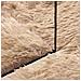 Tappeto Shaggy a Pelo Lungo NAVARRA Beige 120x120 cm poliestere - Foto miniatura 2