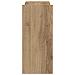 Organizzatore da scrivania quercia artigianale 34.5x15.5x35.5 cm legno - Foto miniatura 6