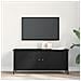TV Stand in Rovere Nero Rovere Nero Truciolato, Metallo - Foto miniatura 4