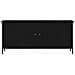 TV Stand in Rovere Nero Rovere Nero Truciolato, Metallo - Foto miniatura 6
