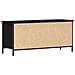 TV Stand in Rovere Nero Rovere Nero Truciolato, Metallo - Foto miniatura 8