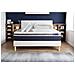 Pacchetto Letto Completo - Materasso 140x200cm + Box Spring Con Doghe (in Kit) + 2 Cuscini + Piumino - Actilatex Confort - Foto miniatura 1