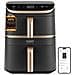FRIGGITRICE AD ARIA Turbo Tower Pro Smart, 2630W, 10,8 Litri con Rivestimento Ceramico, Doppia Resistenza, Cottura a 3 Livelli, 7 Funzioni, 2 Motori DC, Wifi e Connessione APP - Foto miniatura 1