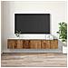 Mobile TV 3 pcs Marrone 60 x 30 x 30 cm Legno multistrato - Foto miniatura 4