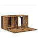 Mobile TV 3 pcs Marrone 60 x 30 x 30 cm Legno multistrato - Foto miniatura 5